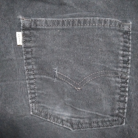 Rare* Corduroy Levi's Sz 38 Dark Blue - Picture 5 of 15